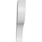 Ekena Millwork 3-in. W x 18-in. D x 18-in. H Geneva Architectural Grade PVC Knee Brace BRCP03X18X18GNV - alternate 6